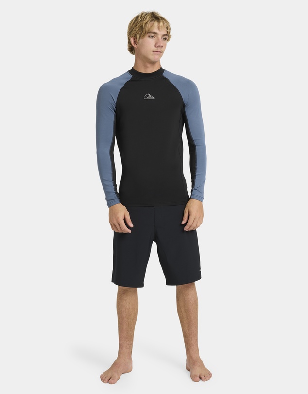 Quiksilver - Mens Everyday Heat Panel Long Sleeve Rash Vest