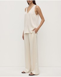 Assembly Label - Amaris Silk Tank