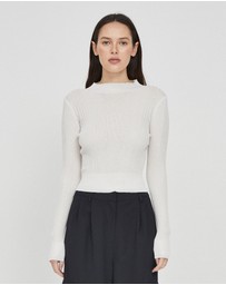 FRIEND of AUDREY - Finn Ribbed Knit Top