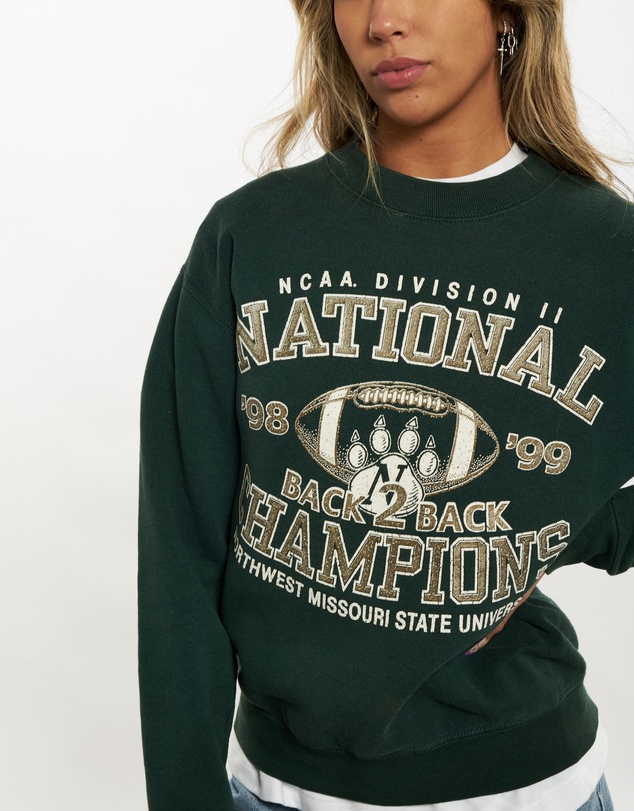 Vintage by The Real Deal - Pre Loved - 1999 NCAA Missouri State Champions Sweatshirt