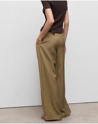 M.N.G - Paperbag Trousers With Belt