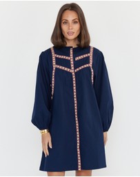 ALEXANDRA - Kai Dress Navy