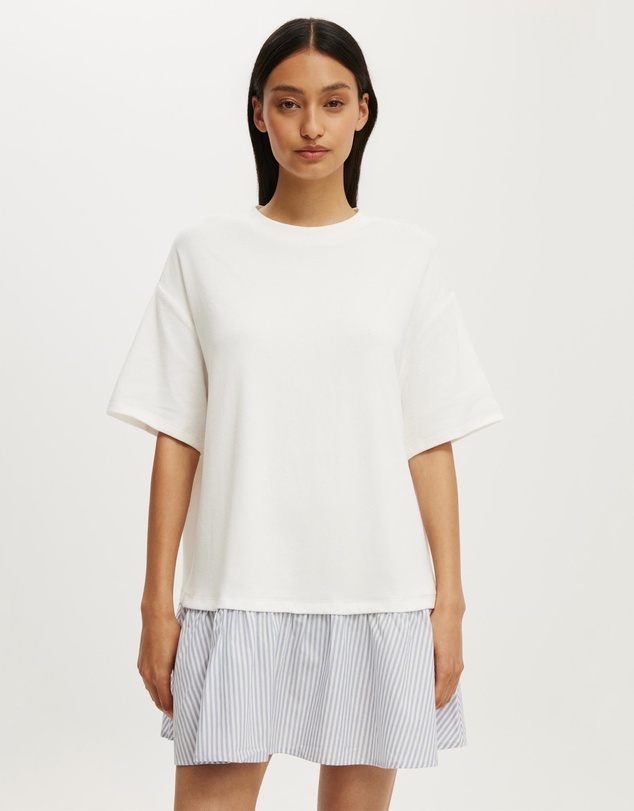 Cotton On - Tilly Layered T-Shirt Dress