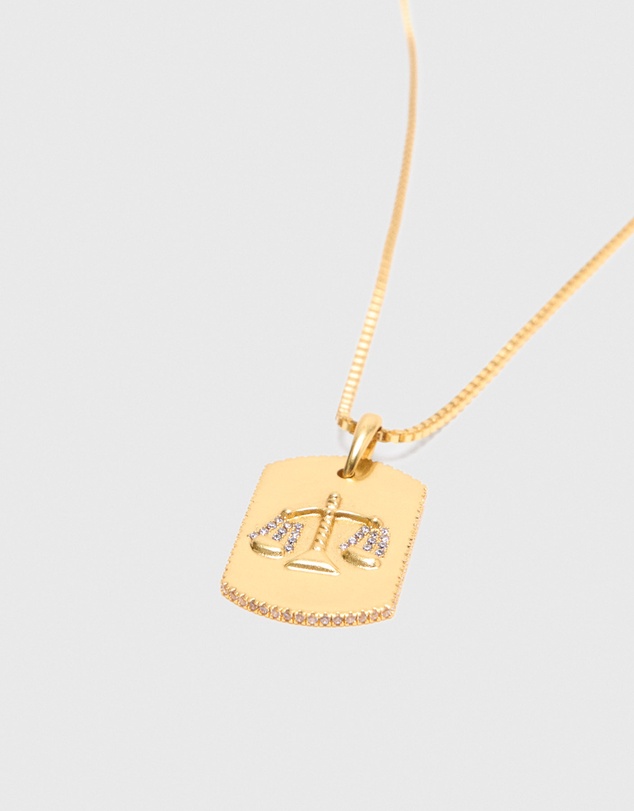 Maje - Astro Plaque Necklace