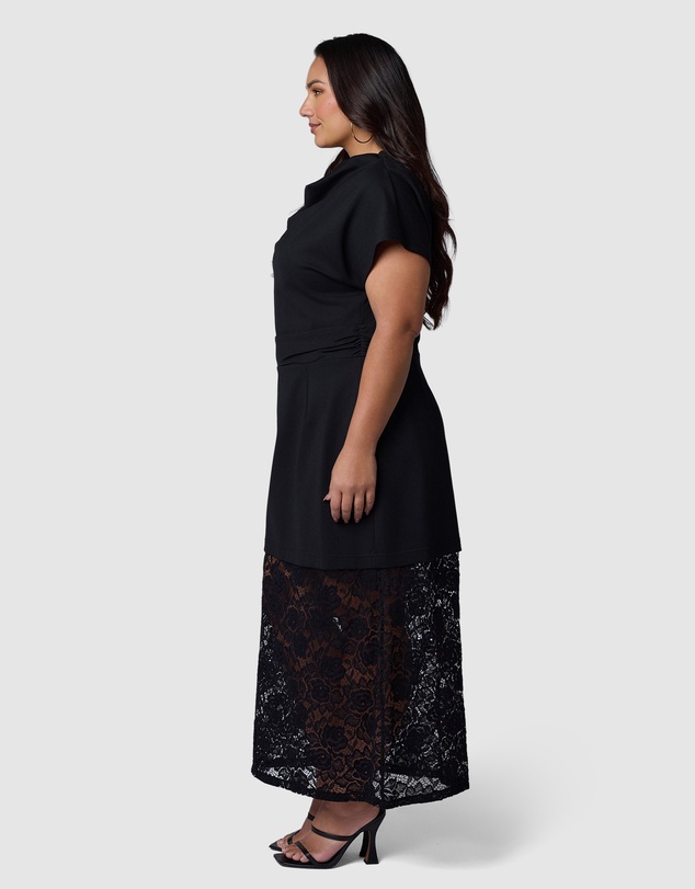 Sunday In The City - Rebel Lace Maxi Dress