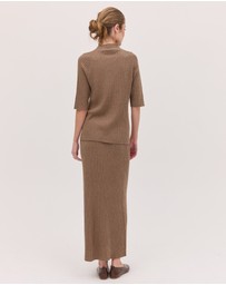 Cloth & Co. - The Rib Knit Skirt