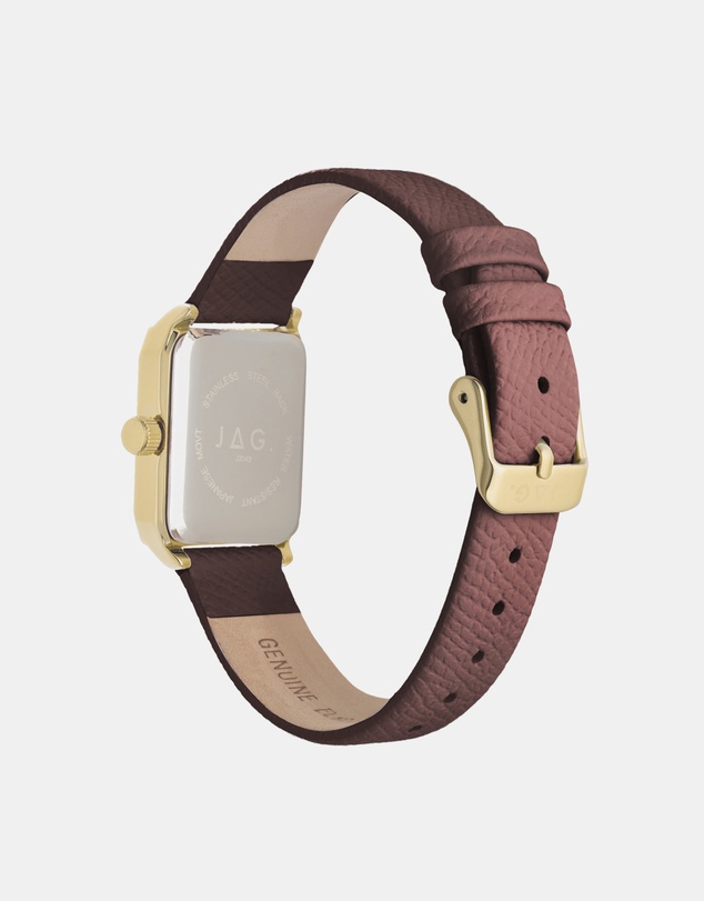 Jag - Sorrento Womens Brown Dial 24mm Brown Watch