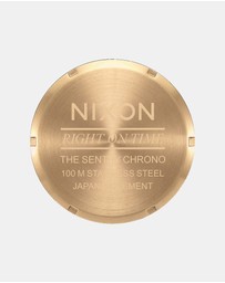 Nixon - Sentry Chrono Leather Watch