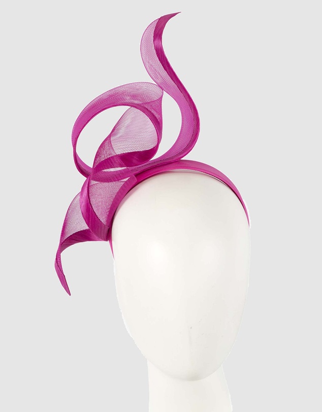Fillies Collection - Bespoke Fuchsia Racing Fascinator