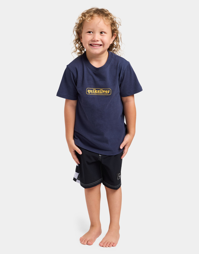 Quiksilver - Boys 2 to 7 Centres T-Shirt