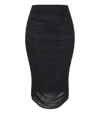 City Chic - Anastasia Ruched Midi Skirt
