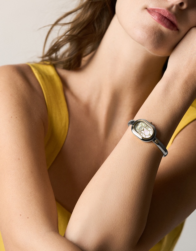 Fossil - Sloan Silver Tone Analogue Watch