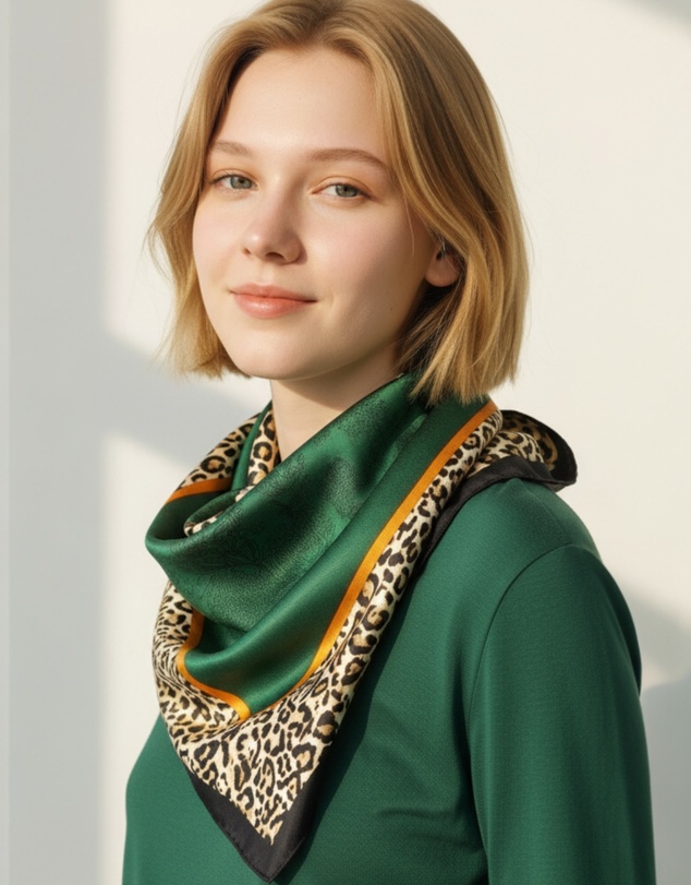 Mossée - Lowe Silk Scarf