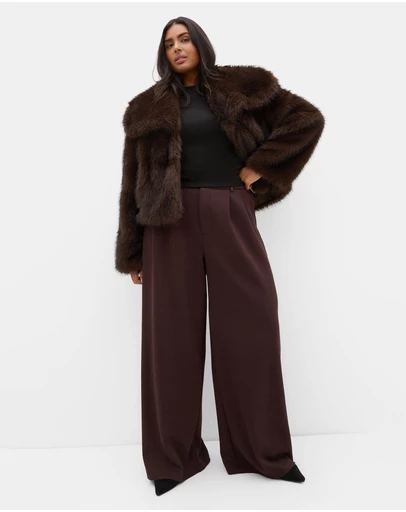 City Chic - Mae Tailored Wide Leg Pant