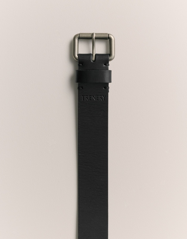 Trenery - Wilson Belt in Black