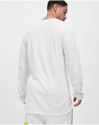 Surrounded By Ghosts - The Trona Cotton Tail Long Sleeve T-Shirt
