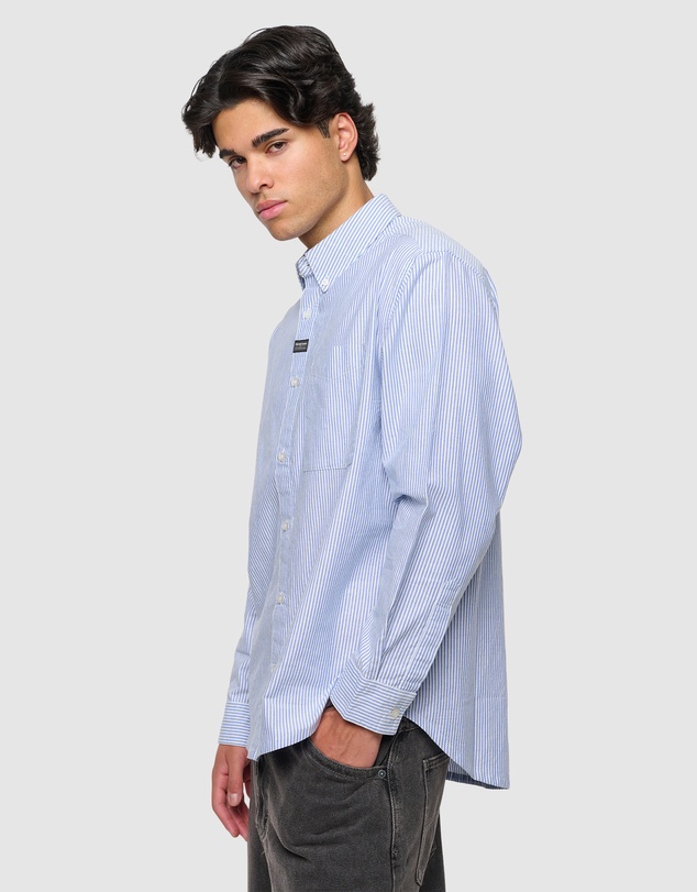 Abrand - Mickey Oxford Stripe Shirt Longsleeve
