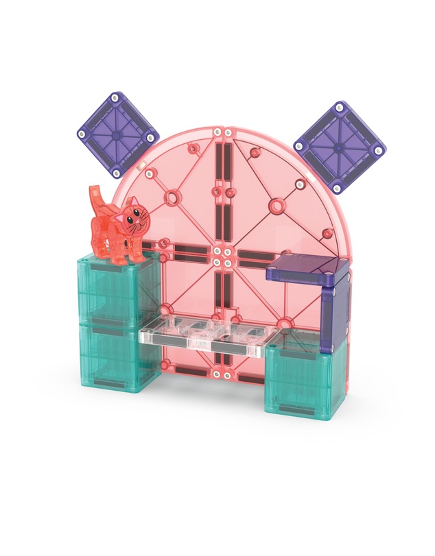 Magna-Tiles - MAGNA-TILES - Cat Tree - 13 Piece