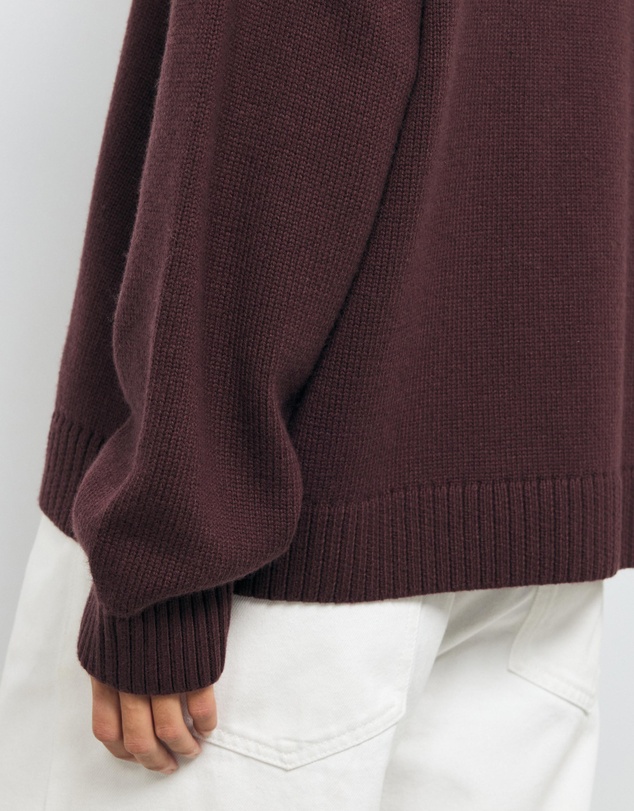 AERE - Nola Oversized Cashmere Blend Knit Jumper