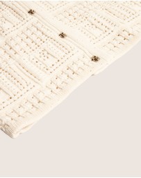 IDA+S - Thea Cashmere Crochet Cardigan