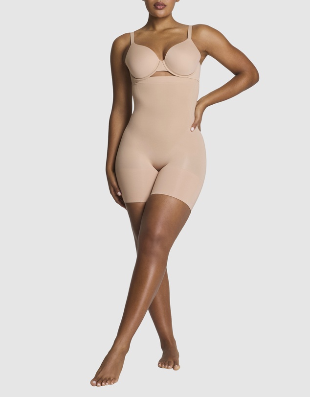 Spanx - Spanxsculpt Gofigure-High Waist Mid Thigh Short