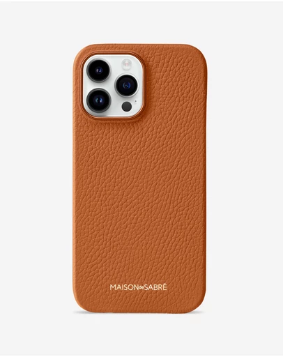 Maison De Sabre - Leather Phone Case  (iPhone 15 Pro)