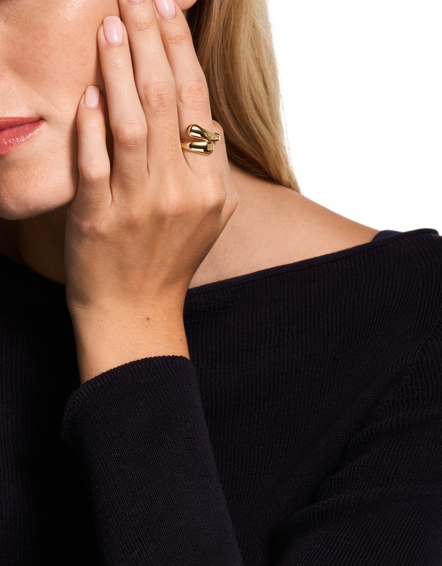 Emporio Armani - Iconic Trend Gold Ring
