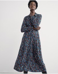 Seasalt - Seasalt Cornwall Multi Coastline Jersey Shirt Dress