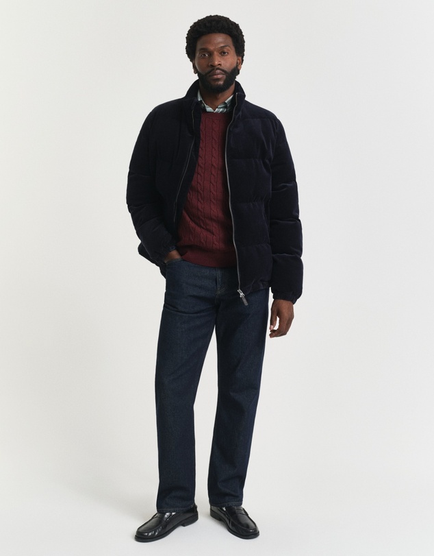 Gant - Cotton Cable Crew Neck Knit