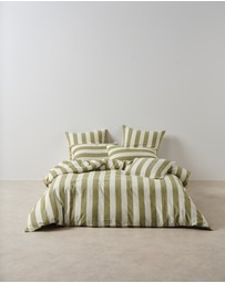Linen House - Vintage Stripe Filled Cushion