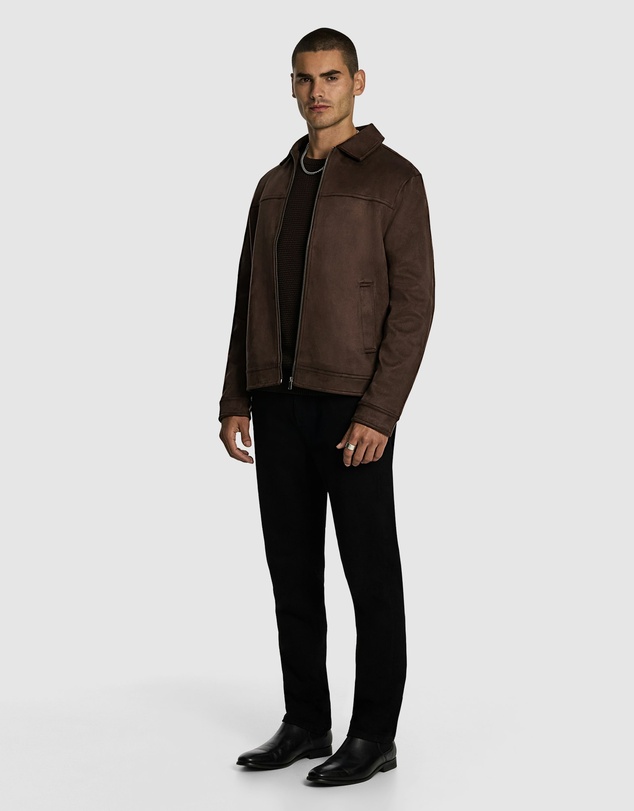 yd. - Sutherland Faux Suede Jacket