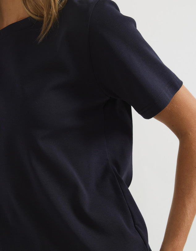 Atmos&Here - Cotton Slim T-Shirt