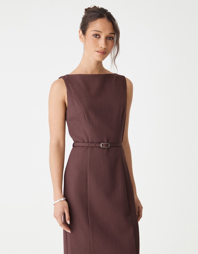 Forcast - Mila Pencil Midi Dress
