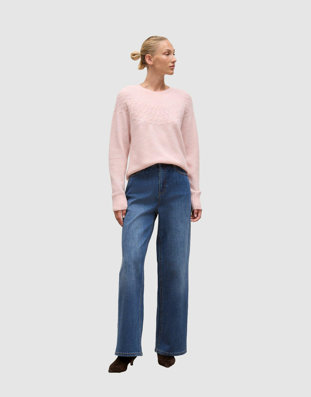 Trenery - Alpaca Merino Cable Yoke Knit