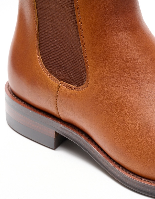 3 Wise Men - 3 Wise Men Vedder Leather Chelsea Boot