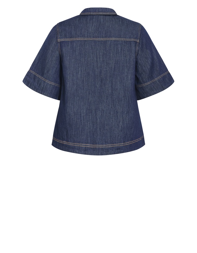 City Chic - Tia Denim Shirt