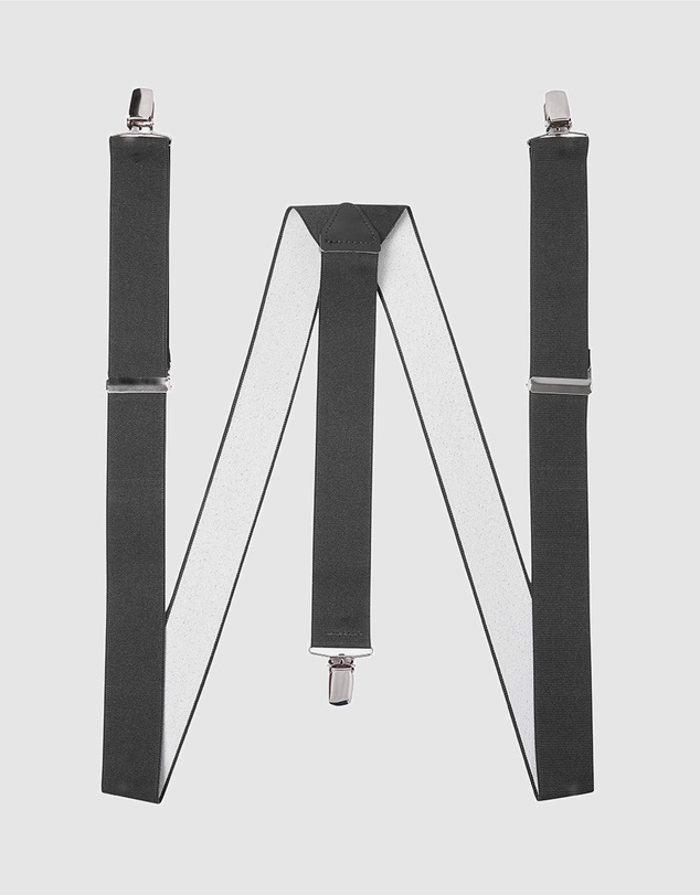 Buckle - Australian Made Plain Y Back Braces. 35mm width.