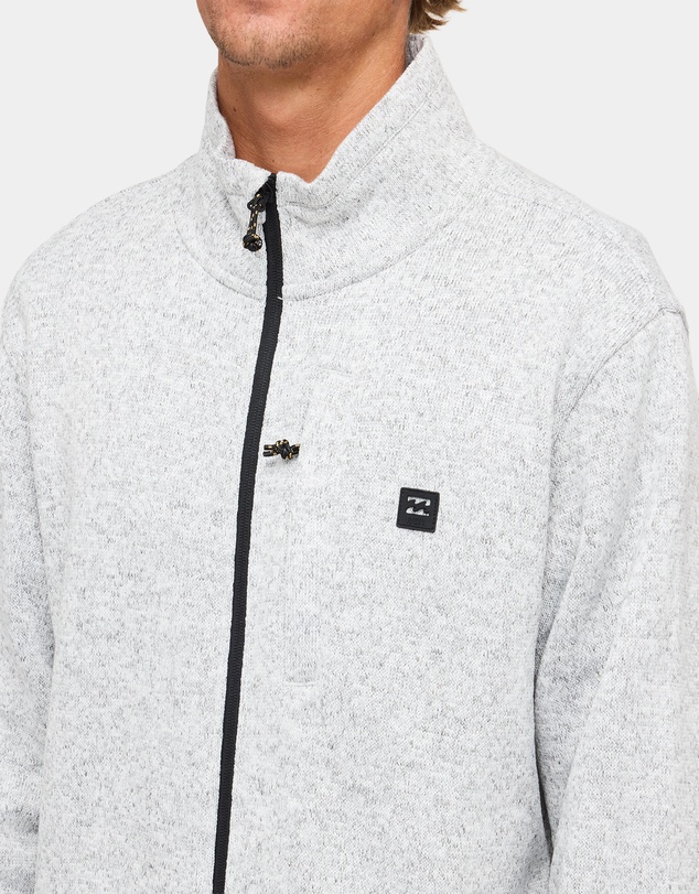 Billabong - Mens Boundary Mock Zip Fleece Top