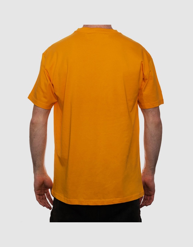 Killer Speed Co. - Killer Speed Co. Men Logo Cotton Tshirt Relaxed Fit Crew Neck Gold