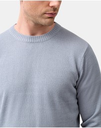 Brooksfield - Crew Neck Knit Boucle