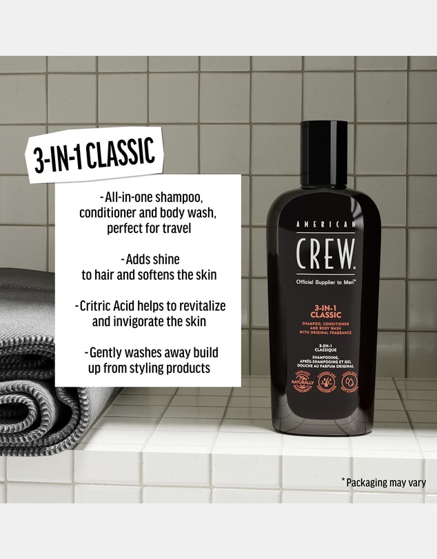 American Crew - Crew Classic 3-In-1 450mL