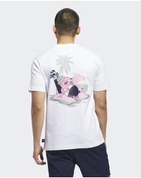 adidas Performance - Golf Chip In Paradise Graphic T-Shirt Mens