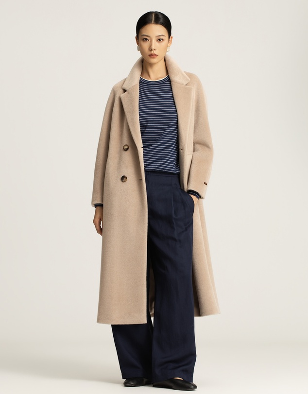 IDA+S - Maelle Wool Silk Coat