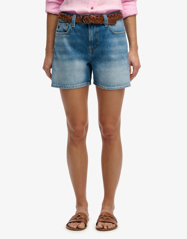 Superdry - Mid Rise Denim Short
