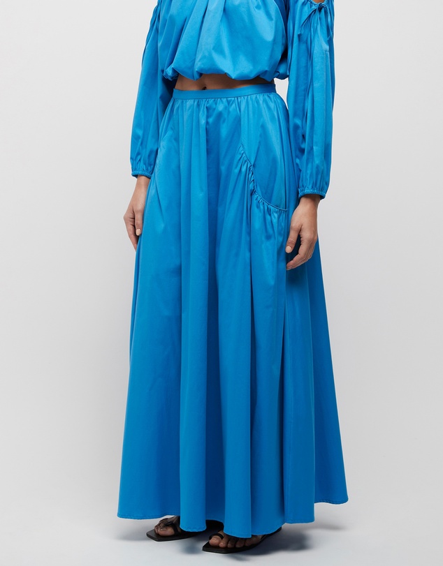 FRIEND of AUDREY - Kehlani Ruched Full Skirt