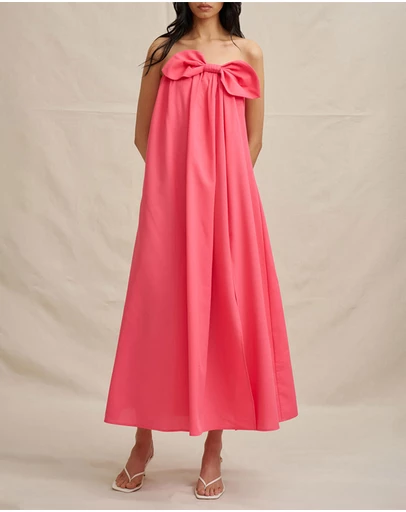 BY JOHNNY. - Sabrina Strapless Maxi Dress