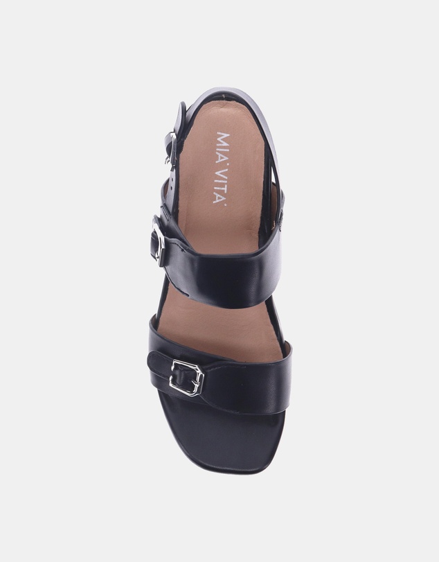 Mia Vita - Tara Heeled Sandal - Black