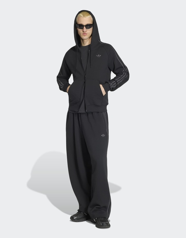 adidas Originals - ADICOLOR OVER THE HOOD STRIPES HOODIE Mens