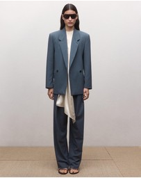 M.N.G - Wool-Blend Suit Blazer