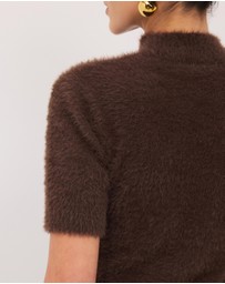 Calli - Rae Turtleneck Knit Tee